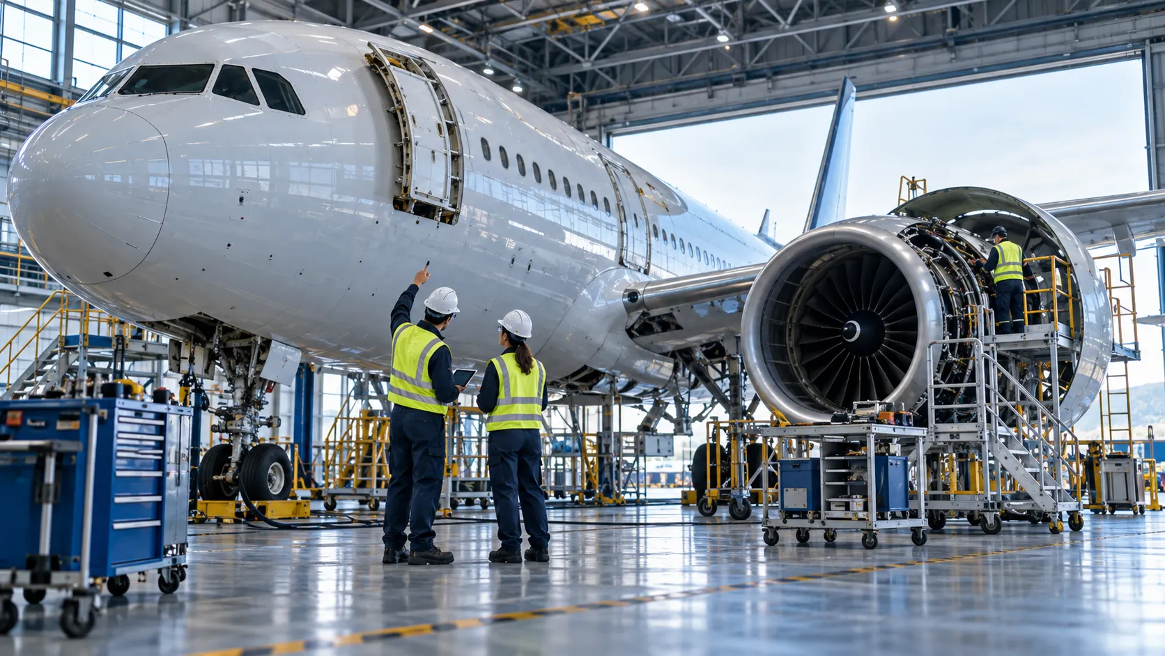 Behind the scenes of an aero-engine move